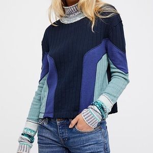 Free People Cozy Turtleneck Swit Shirt